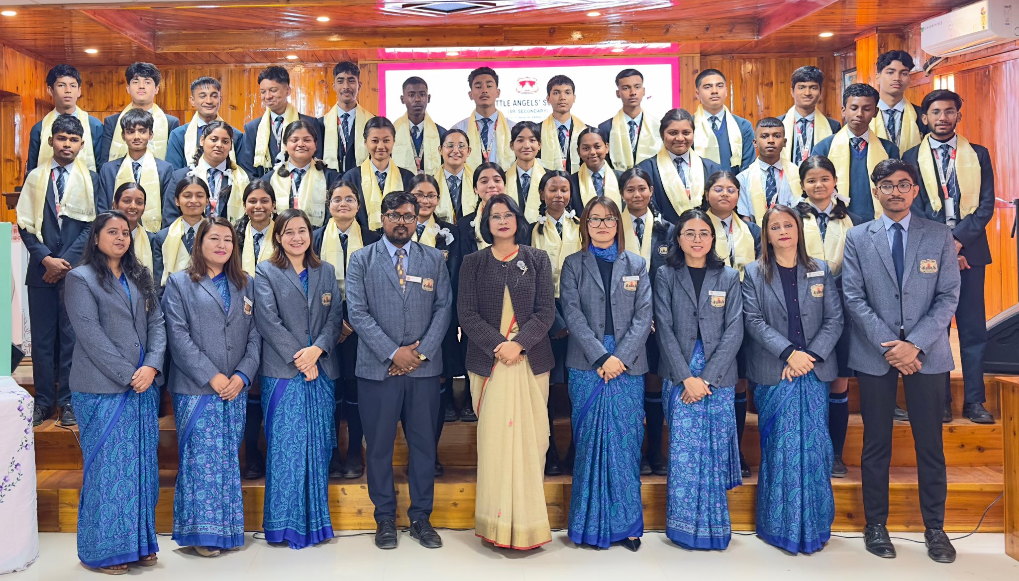 The Blessing Ceremony for the Class X and Class XII